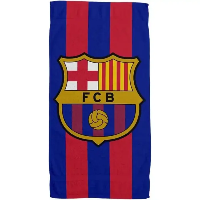 Toalla Playa Fútbol Club Barcelona 70×140 cm producto oficial, algodón