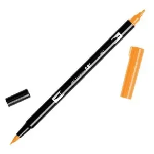 TOMBOW ABT ROTULADOR 933 DOBLE PUNTA PINCEL Y PUNTA FINA 0,8MM COLOR 933 NARANJATOMBOW