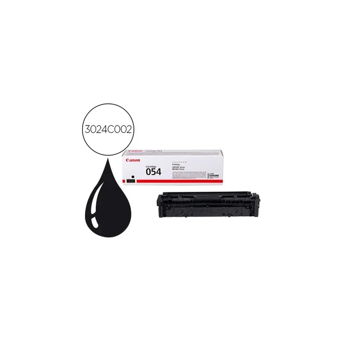 Toner canon 054 lbp622 / mf641 / i-sensys lbp621 / 623 / 641 / 643 / 645 / 622 negro 1500 paginas