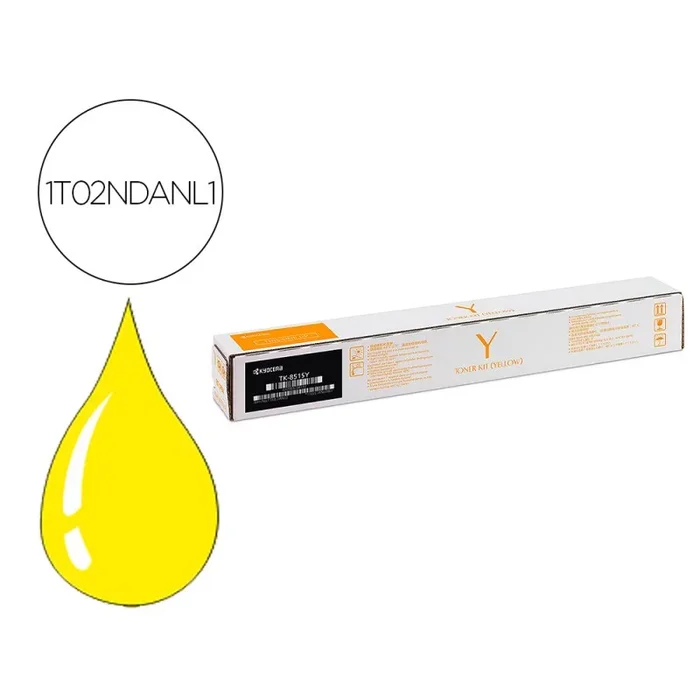Toner kyocera tk-8515y amarillo para taskalfa 5052ci / 6052ci (1t02ndanl0)