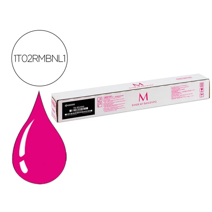 Toner kyocera tk-8525m magenta para taskalfa 4052ci (1t02rmbnl0)