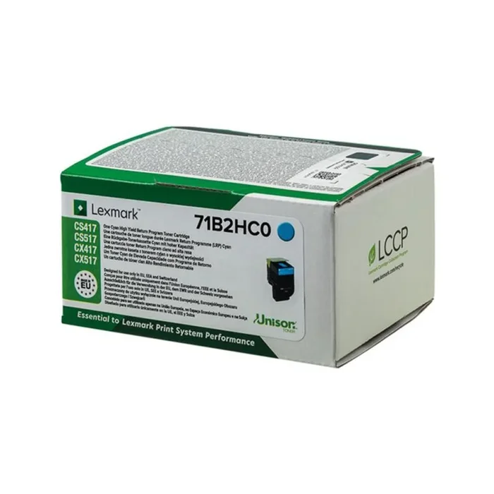 Toner lexmark cs317/cx417/517 cian 3.500 paginas