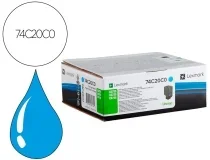 Toner Lexmark laser 74C20C0 cx725de cs720d e cs725de cian 3000 paginas