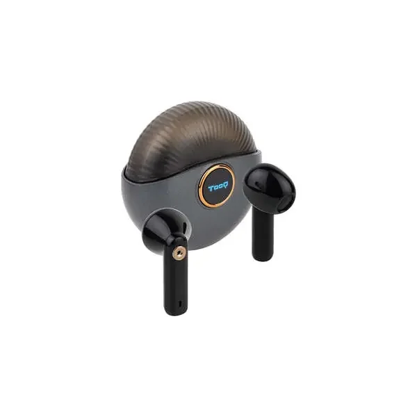 Tooq Auriculares Inalambricos + Microfono «Snail» – Color Gris