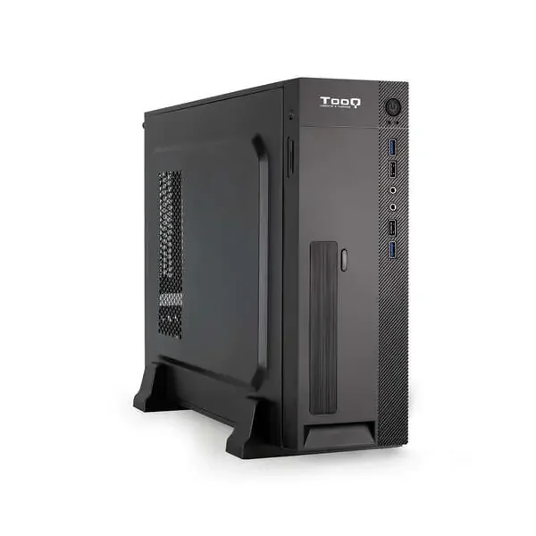 Tooq Caja Slim MATX TQC-3008U3CD 500W Lector Tarjetas – Color Negro