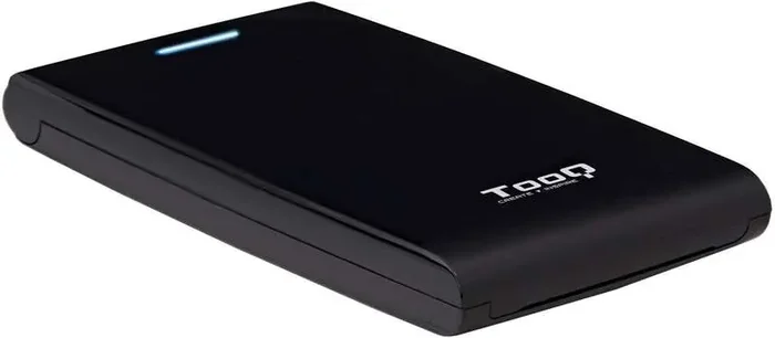 Tooq Carcasa Externa HDD/SDD 2.5″ hasta 12,5mm SATA USB 3.0 – Sin Tornillos – Color Negro