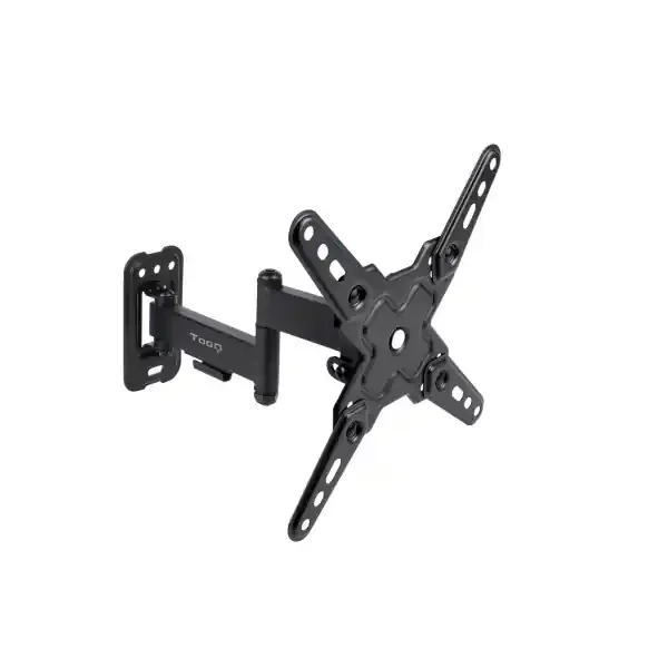 Tooq Soporte de Pared con Brazo Articulado para Pantallas de 13″-43″ – Giratorio e Inclinable – Gestion de Cables – Peso Max 20kg – VESA Max. 200x200mm – Color Negro