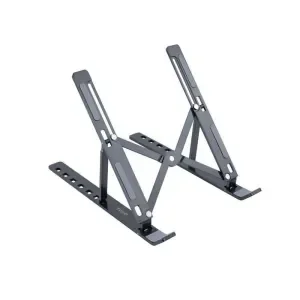 TOOQ SOPORTE ELEVADOR ALUMINIO PLEGABLE PORTATILES – COLOR GRIS