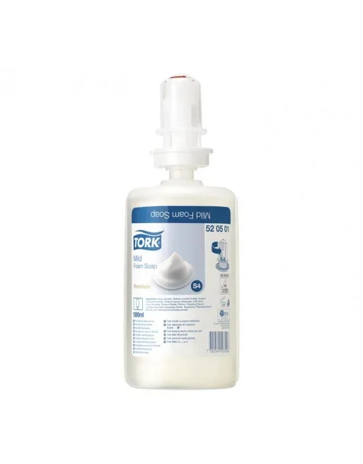 TORK JABON PARA DISPENSADOR S4 ESPUMA 2500 DOSIS – 520501