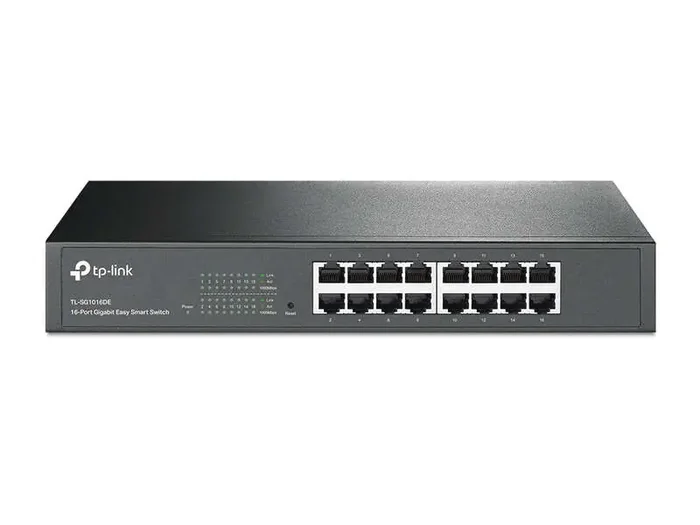 TP-Link Switch Easy Smart de 16 Puertos Gigabit – Plug & Play – Tecnologia Verde
