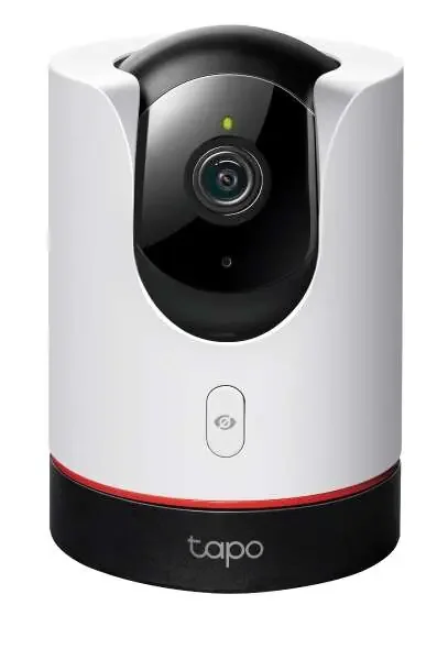 TP-Link Tapo C225 Camara de Seguridad WiFi 2K QHD – Vision Nocturna – Deteccion de Movimiento – Vision Panoramica 360º – Modo Privado