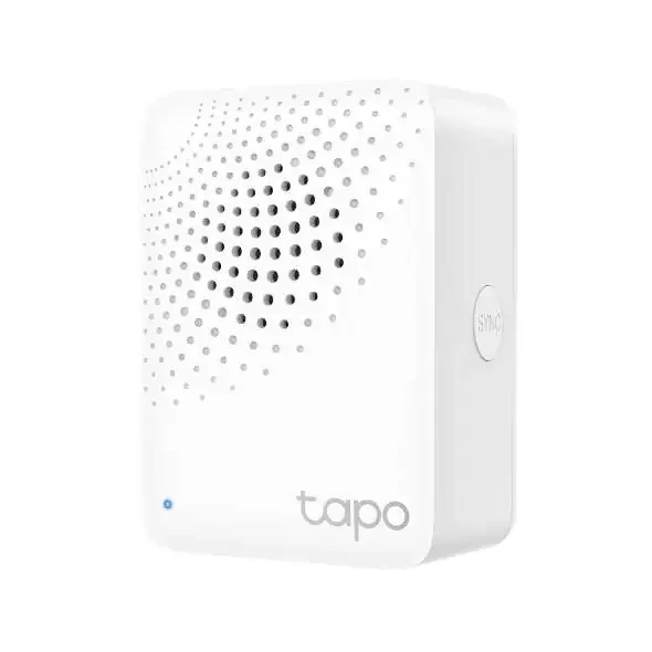 TP-Link Tapo H100 Hub Inteligente – Hasta 64 Dispositivos – Alarma y Timbre Inteligentes – Bajo Consumo