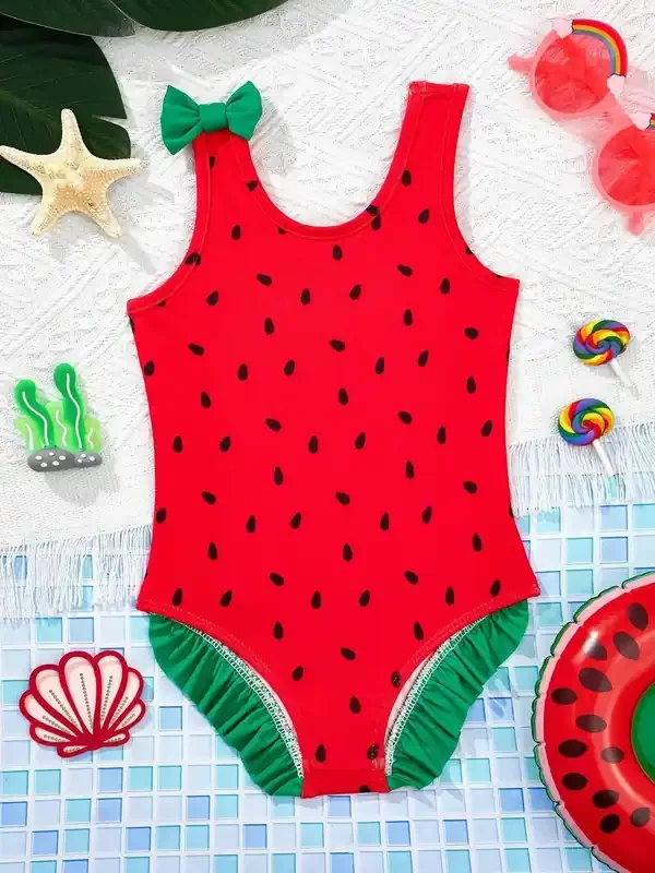 Traje de baño Tankini bebé niña lindo