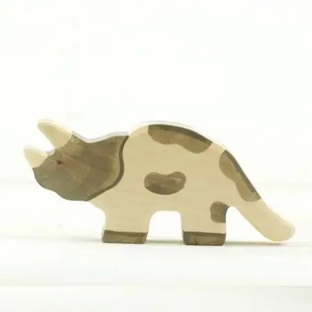 Triceratos- Animal de madera
