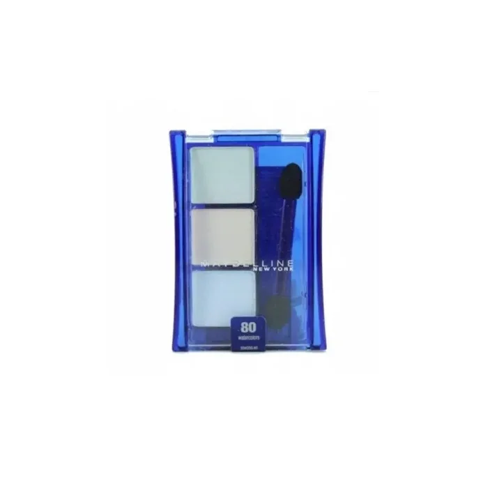 Trio sombra de ojos Maybelline cienie Expert Wear Trio 80 Watercolors incluye brocha 3,6g