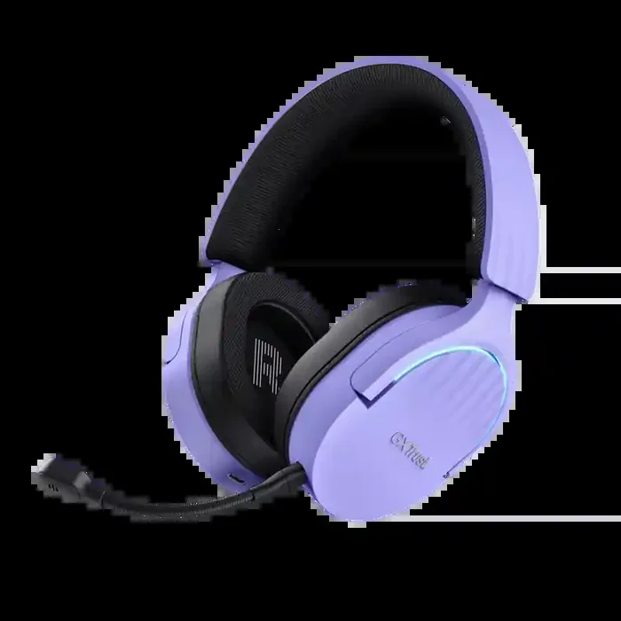 Trust GXT491 Fayzo Auriculares Gaming – Bluetooth y USB-C 2.4Ghz – Color Negro