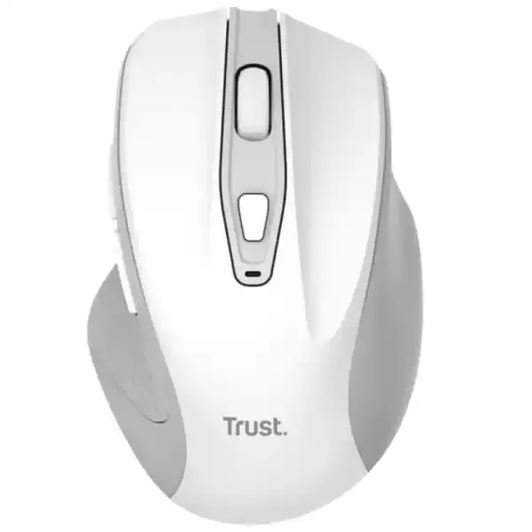 Trust Nito Raton Inalambrico USB 2.4GHz 800-2200DPI – 5 Botones – Silencioso – Color Blanco