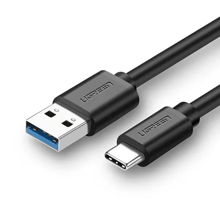 Ugreen Cable USB 3.0 a USB tipo C 3A longitud 1,5 metros color negro