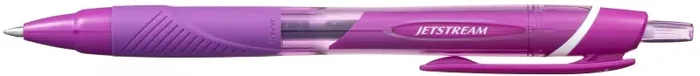 Uni-ball JetStream Sport SXN-150C-07 Boligrafo Retractil – Punta de Bola 0.7mm – Tinta Pigmentada Resistente al Agua y Luz – Secado Instantaneo – Color Violeta (10 uds)