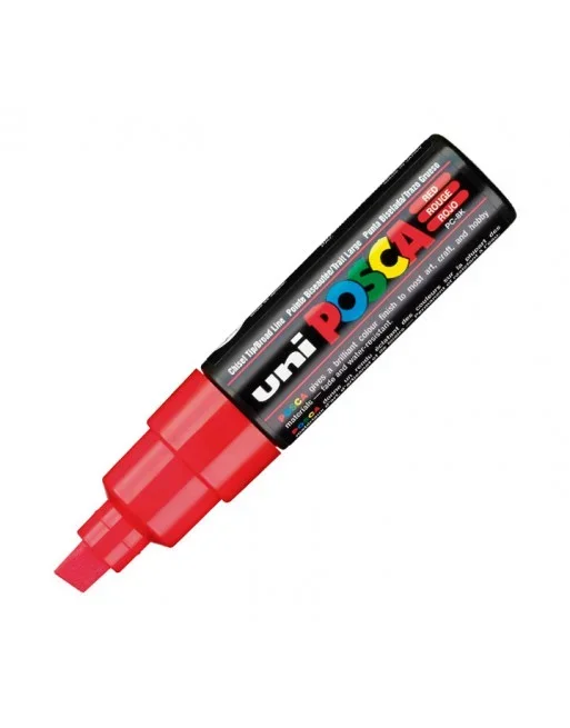 UNI-BALL MARCADOR POSCA PC8K 8.0MM ROJO – PC-8K00400 / 148890000