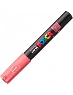 UNI BALL ROTULADOR POSCA PC-1M CORAL
