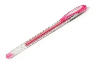 UNI-BALL SIGNO SPARKLING UM-120SP ROLLER DE TINTA GEL – PUNTA DE BOLA 1MM – TINTA PIGMENTADA RESISTENTE AL AGUA Y LUZ – EFECTO PURPURINA – COLOR ROSA