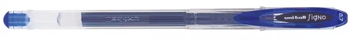 Uni-ball Signo UM-120 Boligrafo de Tinta Gel – Punta de Bola 0.7mm – Tinta Resistente al Agua y Luz – Color Azul (12 uds)