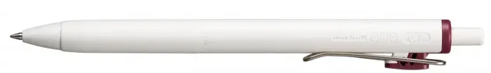 Uni-ball UMN-S-07 Boligrafo de Tinta Gel – Punta de Bola 0.7mm – Escritura Ultra Fluida – Agarre Suave y Comodo – Color Negro Burdeos (12 uds)