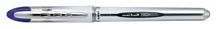 Uni-ball Vision Elite UB-200 Rollerball de Tinta Liquida – Punta de Bola 0.8mm – Sistema Antifugas para Viajes – Color Azul (12 uds)