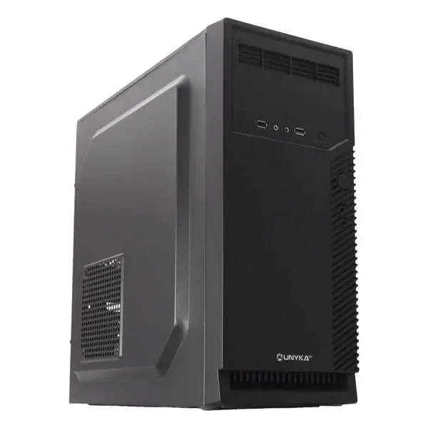 Unykach Aero C30 Caja ATX, MicroATX – Tamaño Disco Soportado 3.5″, 2.5″ – USB-A 2.0/3.2 y Audio