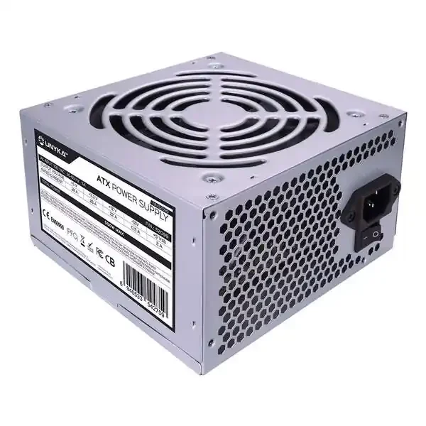 Unykach ATX 500W Fuente de Alimentacion 500W ATX – Ventilador 120mm