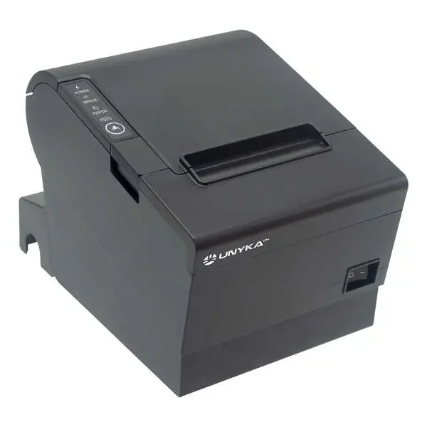Unykach POS5 Impresora Termica de Recibos – Velocidad 230mm/s – USB, RJ-45, RJ-12 y RJ11