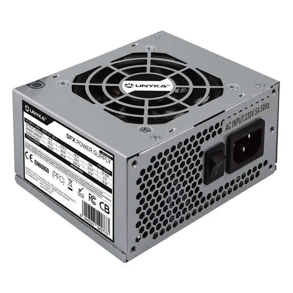 Unykach SFX 450W Fuente de Alimentacion 450W SFX – Ventilador 80mm