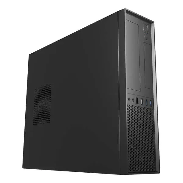 Unykach UK3001 BLACK Caja Torre MicroATX – Tamaño Disco Soportado 3.5″, 2.5″ – USB-A 2.0/3.0 y Audio