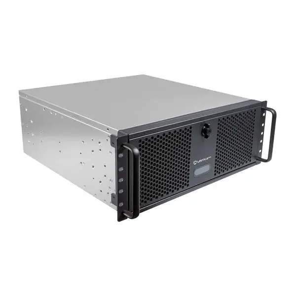 Unykach UK4339H Caja Rack 4U 19″ – Tamaños de Disco Soportados 3.5″, 2.5″ – Filtro Antipolvo – USB-A 3.0, USB-C – Color Negro