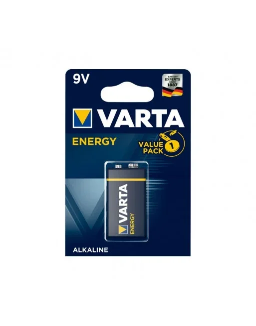 VARTA BLISTER 1 PILA ALCALINA 9V 6LR61 – 4122229411