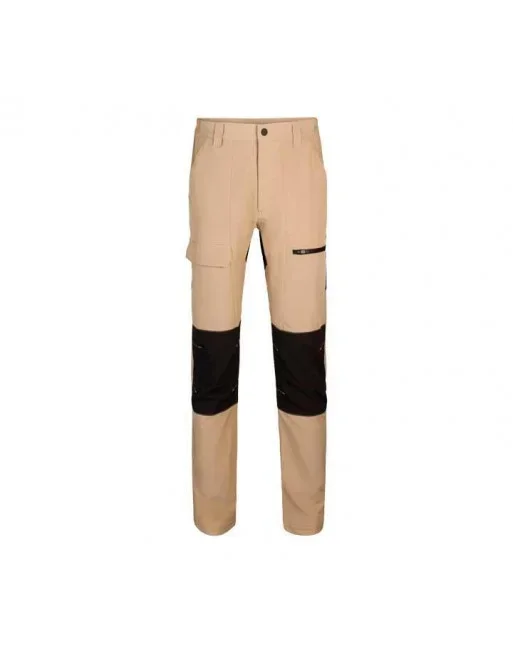 VELILLA PANTALON TREKKING STRETCH BEIGE NEGRO TALLA 3XL 103022S – 46/00 T.3XL