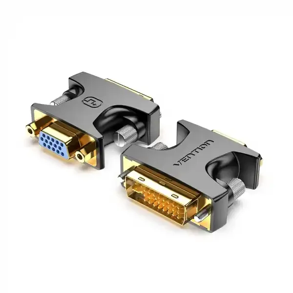 Vention Adaptador DVI Macho a VGA Hembra – Color Negro
