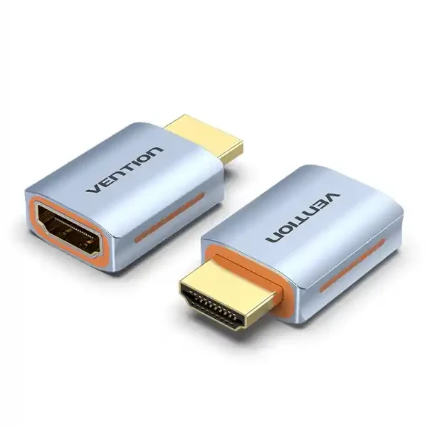 Vention Adaptador HDMI 2.1 Macho a HDMI Hembra – 8K – Color Azul