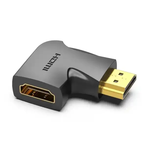 Vention Adaptador HDMI Macho a HDMI Hembra 4K 90º – Color Negro