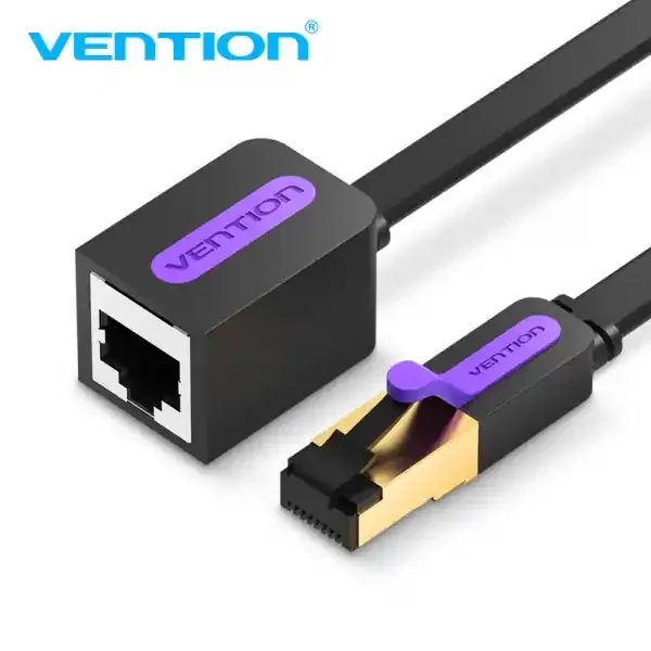 Vention Cable Alargador de Red UTP RJ45 Cat.7 – 10m – Color Negro