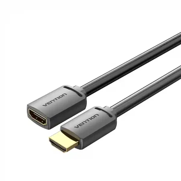 Vention Cable Alargador HDMI Macho a HDMI Hembra 2.0 4K – 1.5m – Color Negro