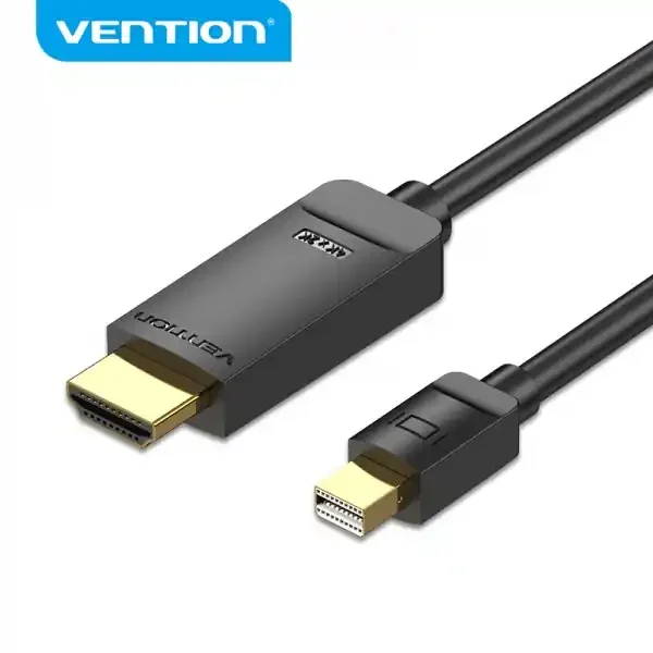 Vention Cable Conversor Mini Displayport Macho a HDMI Macho – 1.5m – Color Negro