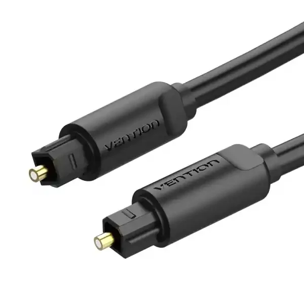 Vention Cable de Audio de Fibra Optica – 5m – Color Negro