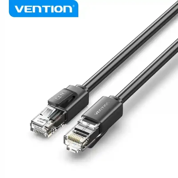 Vention Cable de Red Cat.6 UTP Patch – 1.5m – Color Negro