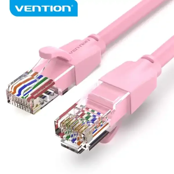 Vention Cable de Red RJ45 UTP Cat.6 – 2m – Color Rosa