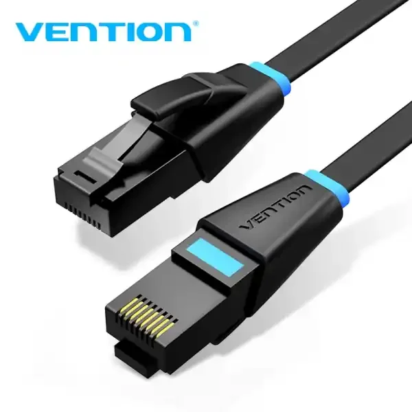Vention Cable de Red RJ45 UTP Cat.6A – 1m – Color Negro
