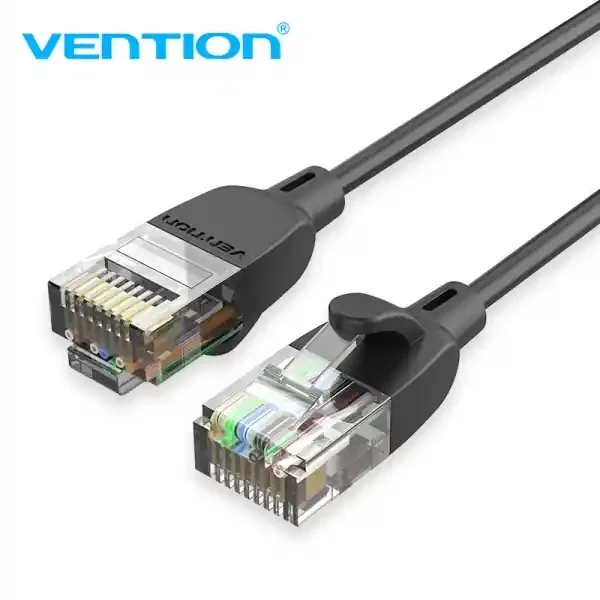 Vention Cable de Red RJ45 UTP Cat.6A – 2m – Color Negro