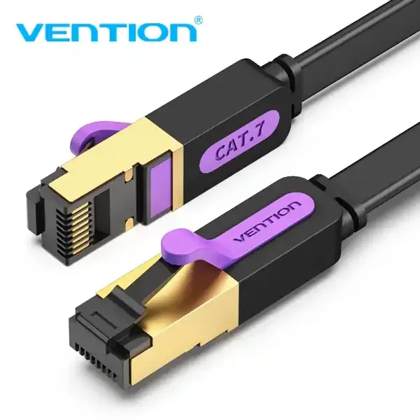 Vention Cable de Red STP RJ45 Cat.7 – 15m – Color Negro