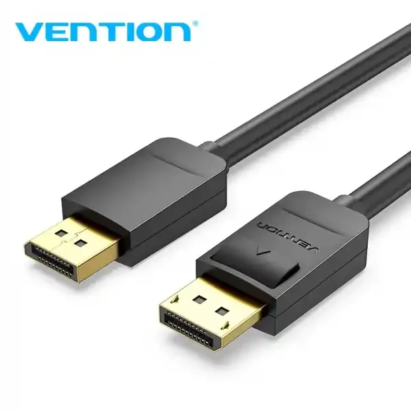 Vention Cable Displayport Macho a Displayport Macho 1.2 4K – 1.5m – Color Negro
